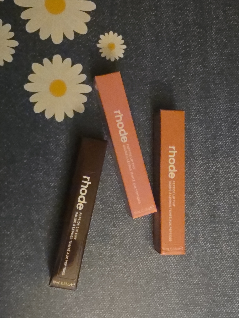 RHODE Lip Tint- Toast, Ribbon And Espresso Bundle